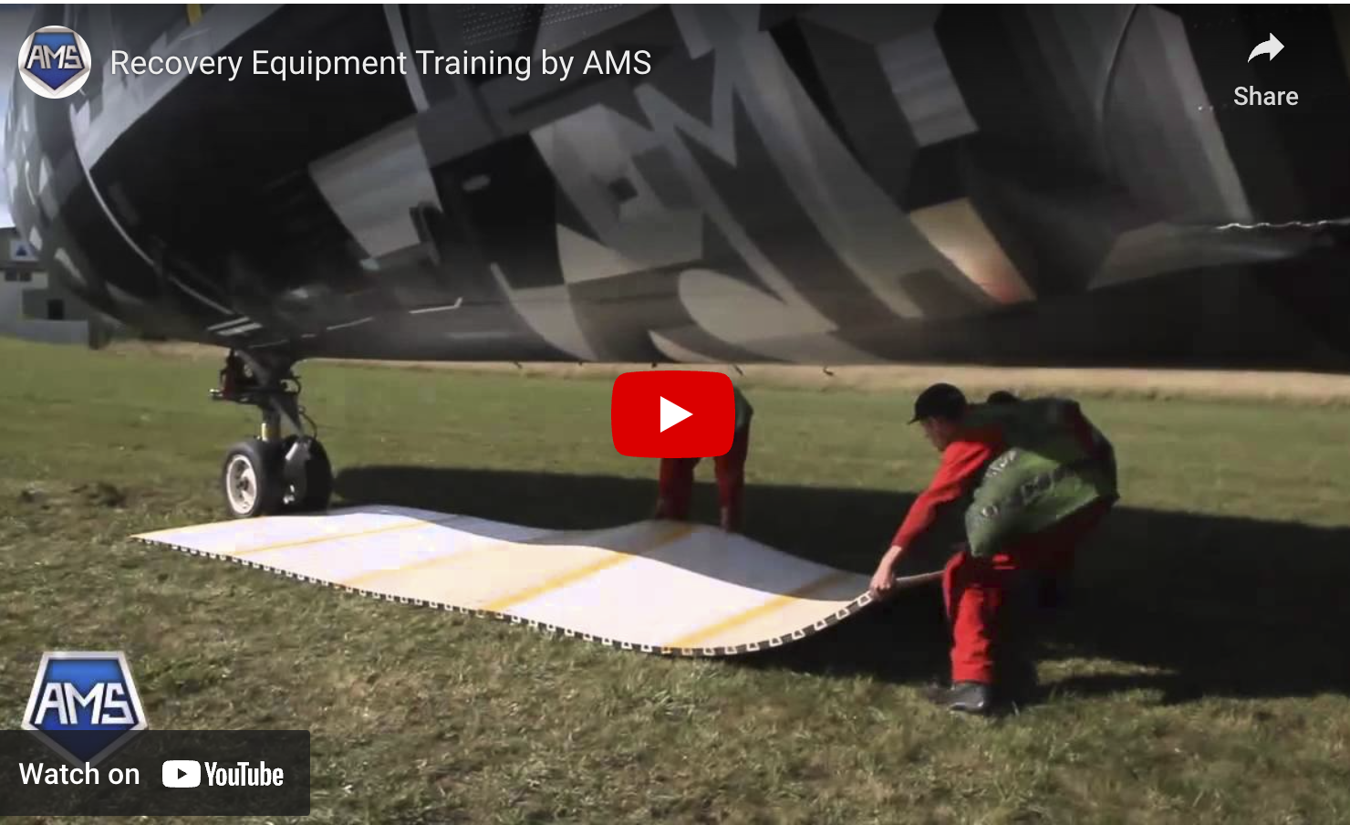 AMS Aircraft Recovery Training Video